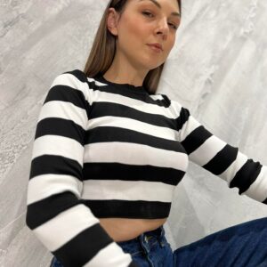 ΜΠΛΟΥΖΑ ΡΙΓΕ CROP TOPΜΠΛΟΥΖΑ ΡΙΓΕ CROP TOP