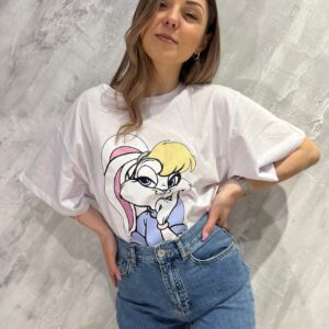 ΚΟΝΤΟΜΑΝΙΚΟ ΜΠΛΟΥΖΑΚΙ LOLA BUNNY – ΛΕΥΚΟΚΟΝΤΟΜΑΝΙΚΟ ΜΠΛΟΥΖΑΚΙ LOLA BUNNY – ΛΕΥΚΟ