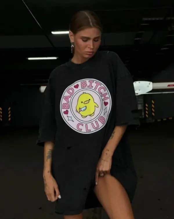 T-SHIRT BAD BITCH CLUB