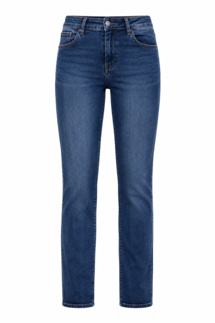 Γυναικείο Ψηλόμεσο Skinny Τζιν Μπλε