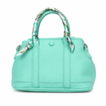 Γυναικεία Τσάντα Mint Green Χειρός & Ώμου με Φουλάρι