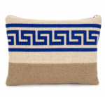 Γυναικείο Ψάθινο Clutch Μπλε