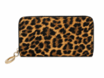 Γυναικείο Πορτοφόλι Leopard με Φερμουάρ