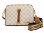 Monogram Τσάντα Χιαστί D. Cristina | 3 Χρώματα