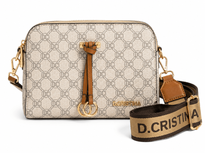 Monogram Τσάντα Χιαστί D. Cristina | 3 Χρώματα