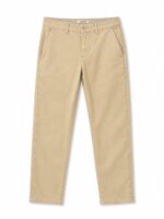 Ανδρικό μπεζ chino παντελόνι regular fit για casual και smart casual εμφανίσεις