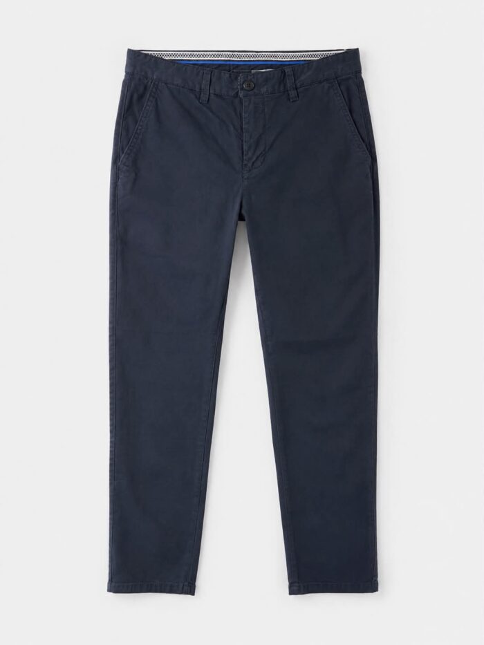 Ανδρικό Παντελόνι Chino Slim Fit Μπλε Σκούρο σε μοντέρνα γραμμή