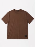 Καφέ Ανδρικό T-Shirt Basic Premium