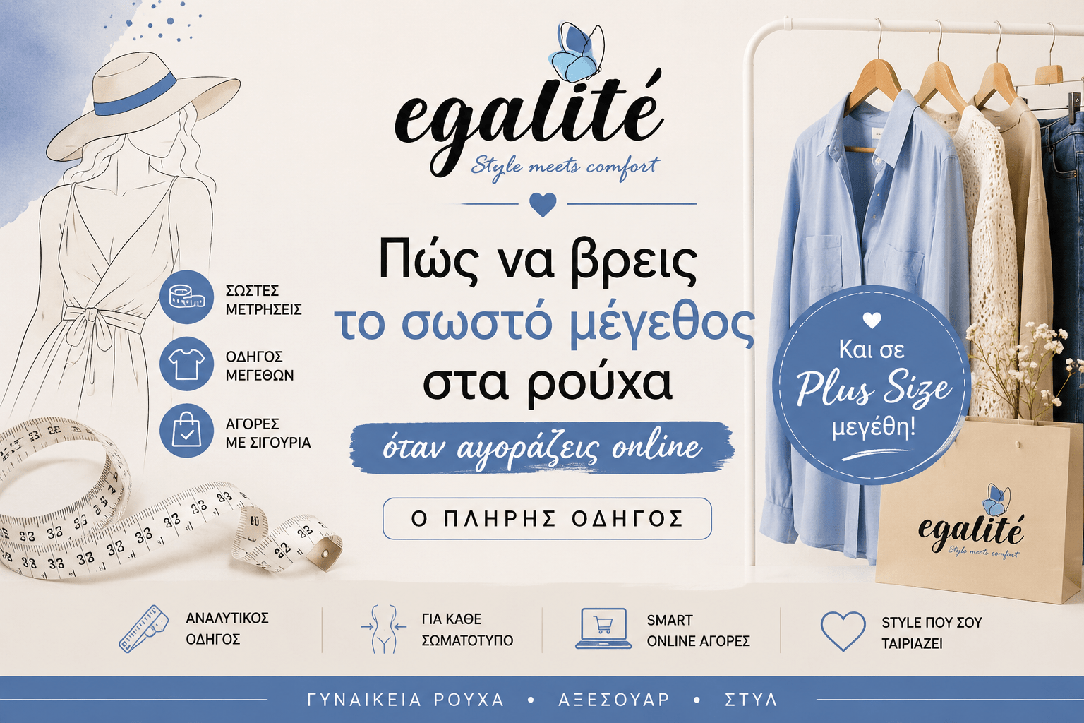 Πώς να βρεις το σωστό μέγεθος